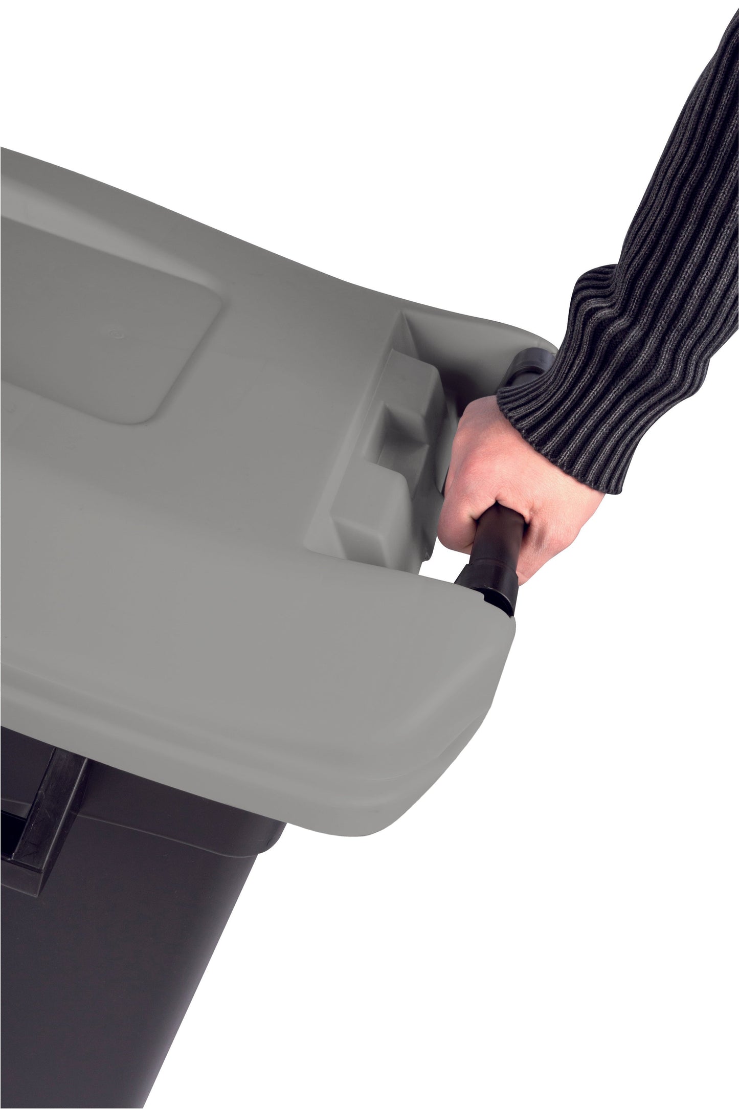 CUBO BASURA 120L.C/PEDAL 4 COLORES