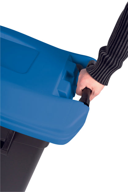 CUBO BASURA 120L.C/PEDAL 4 COLORES