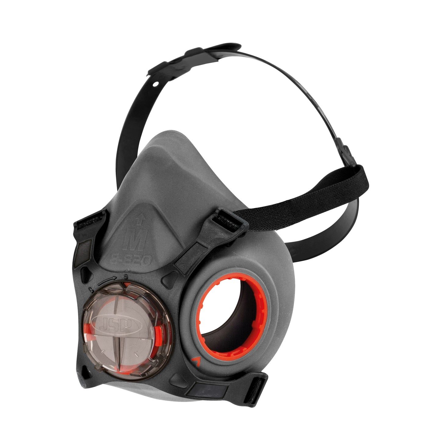 Mascarilla mediana Force®8 gris/rojo (F8-820) sin filtros