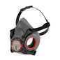 Mascarilla mediana Force®8 gris/rojo (F8-820) sin filtros