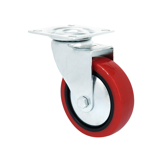 Rueda EMILY PU ROJA