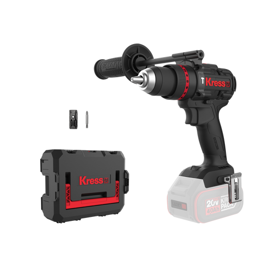 Taladro Percutor KRESS 20V 95Nm 3en1 (sin bateria) - KUC33.91