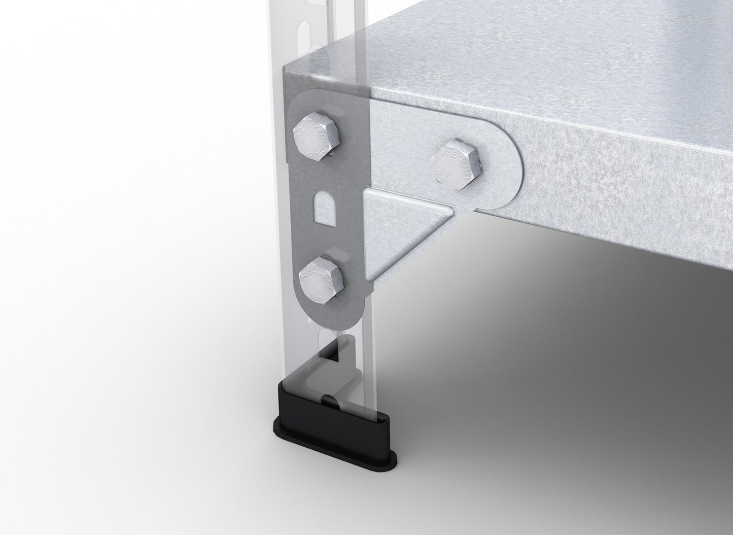 ESCUADRA ESTANTERIA 40X(2000/2500/3000) ZIN